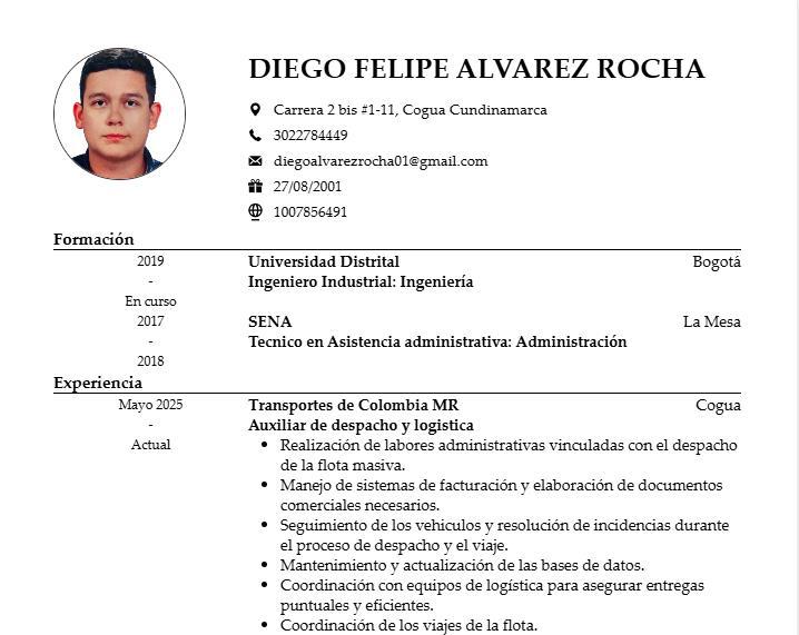Diego Felipe Alvarez Rocha